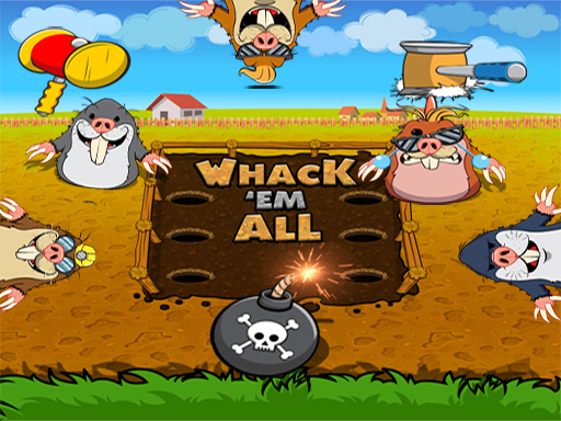Whack e m All game cover