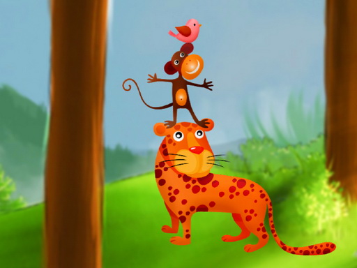Animal Tower Puzzle game cover