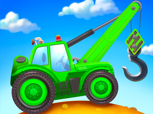 Real Construction Kids Game game cover